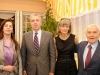 Briggita Ojeil, del Libano, Daniel Kriener y señora Petra Kriener de alemania y señor David Feuerstein